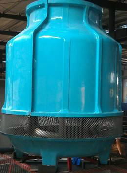 FRP counter-flow cooling tower for steel mill 4