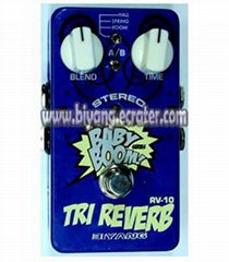 RV-10--Biyang Babyboom Six-Model Reverb Guitar Effect Pedal