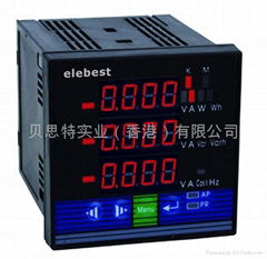 ELD194E-7S4~~72方形多功能电力仪表