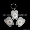 tooth shape dental floss promotion gift 3