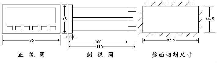 显示型--慢速型数转(线)速表 2