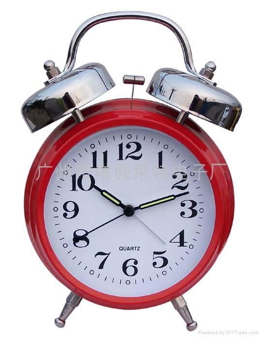 4.5" TWIN BELL ALARM CLOCK 5