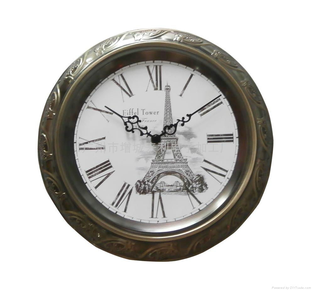 classic metal wall clock 2