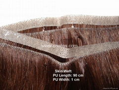 skin weft