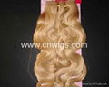 human hair weft