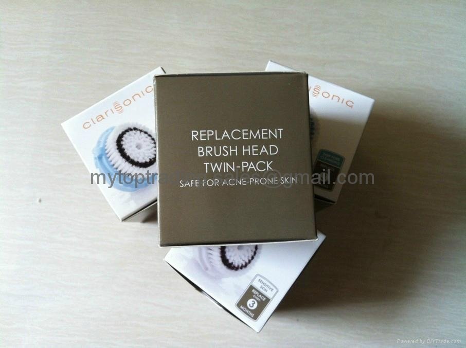 Wholesale MIA Clarisonic Replacement Brush Head Twin Pack-Acne Cleansing 5colors 5