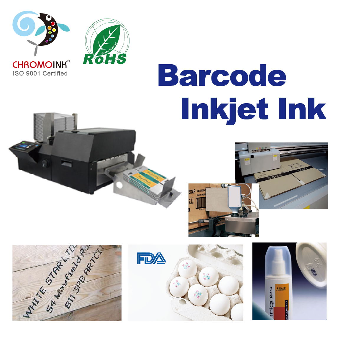 CHROMOINK Corrugated Carton ink (water base pigment ink) for Spectra(single pass
