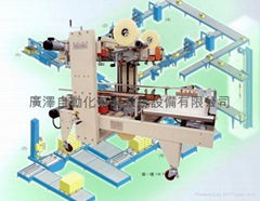 自動角邊封箱機(L轉向)