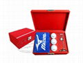 Golf gift luck festive red series  3