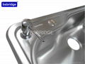 Soap dispensor brass, for kitchen sink 3