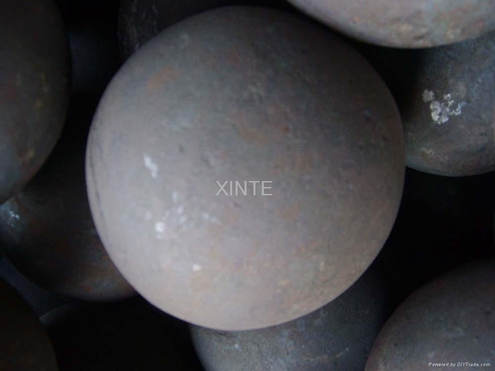 65mn material, high hardness forged grinding ball 5