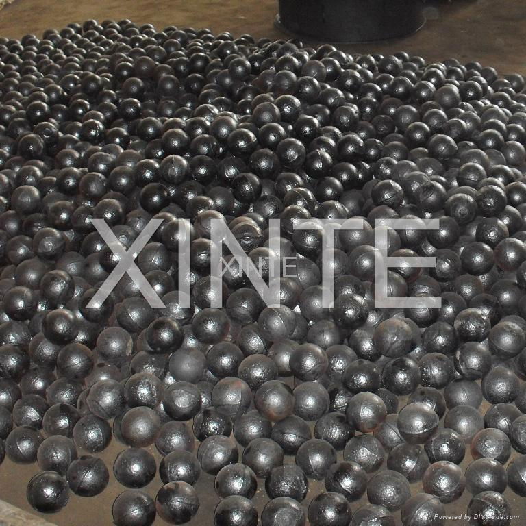 B2 material, good quality forged grinding ball, dia60mm 5