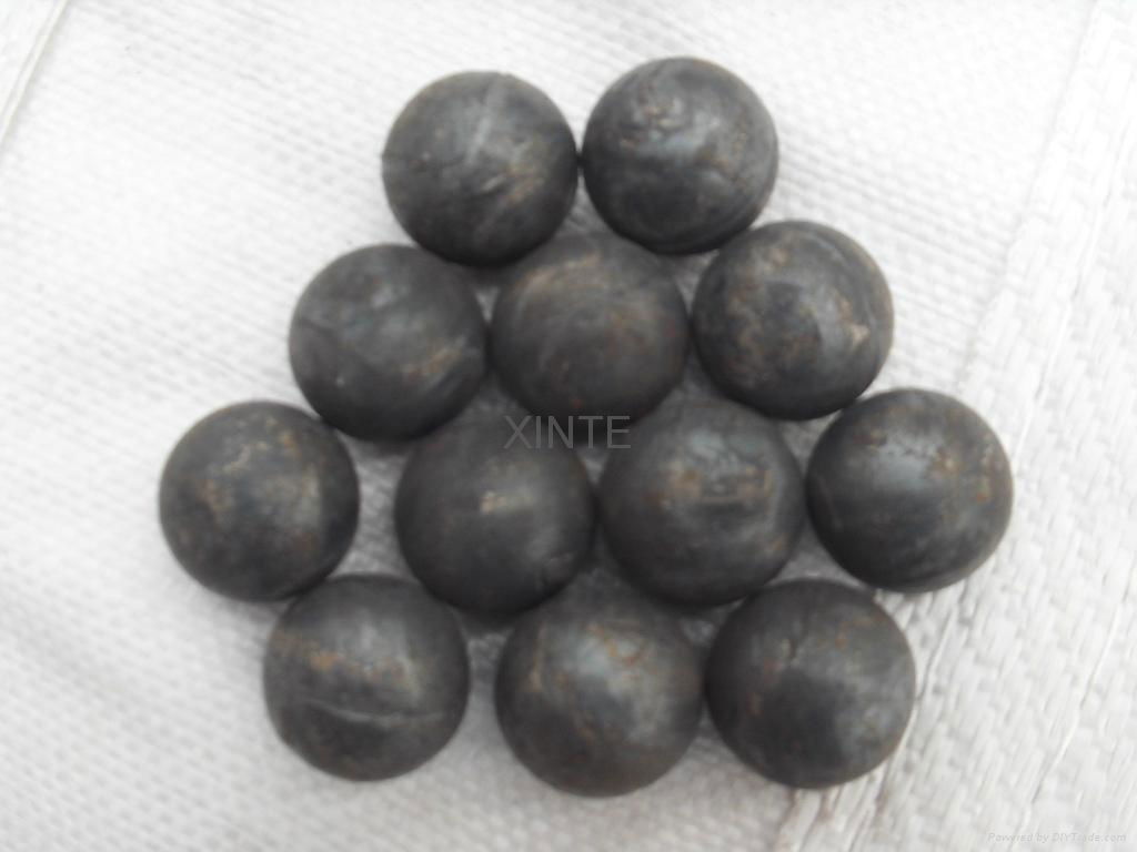 65MN material, forged grinding ball 4