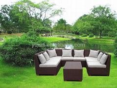 rattan sofa set