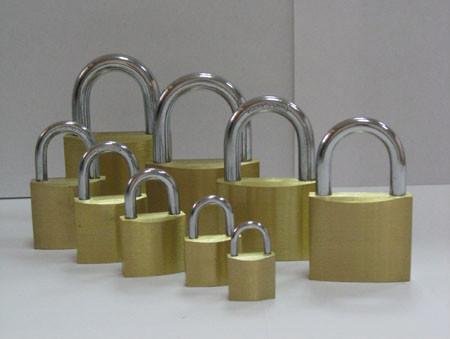 brass padlock/combination locks/hardware/copper B20