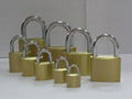 brass padlock/combination locks/hardware