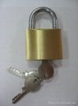 brass padlock/combination locks/hardware/copper B20 3