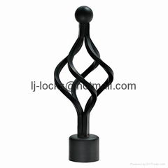 china factory finial for window curtain rod 22mm
