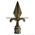china factory finial for window curtain rod 22mm 2