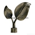 china factory finial for window curtain rod 22mm 3