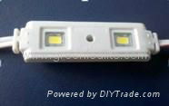 Injection samsung led module smd5630 2pcs led for LED Advertising