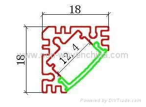 Profil zewnętrzny 2 m&Aluminum profile for LED strip flex&hard strip 2