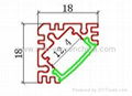 Profil zewnętrzny 2 m&Aluminum profile for LED strip flex&hard strip 2