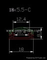 Aluminum profile for SMD5050&SMD3528 LED strip&Profilés Aluminium pour ruban LED 2