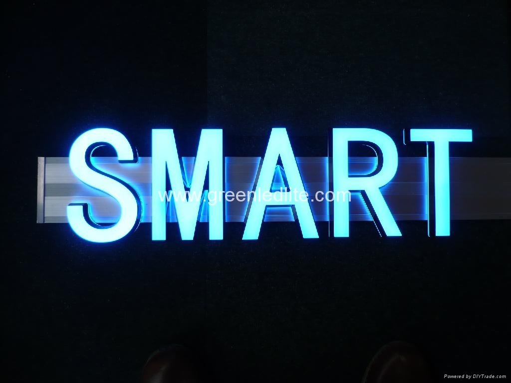 led Letero&LED sign letters&Mini sign letters &acrylic letterBlue&white color