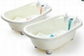 hot selling multifunction baby plastic tub with temperature 1