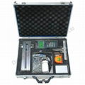 Portable ultrasonic flow transmitter with clamp on sensor 2