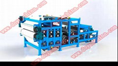 Integrated belt filter press for