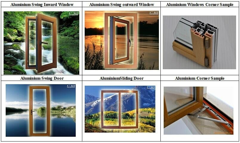 aluminium sliding window and door profiles 4