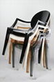 Resin Clear Louis Ghost Arm Chairs 5