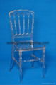 Resin Clear Napoleon Chair