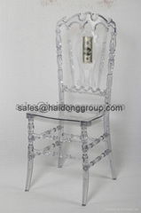 Resin Clear Royal CHair