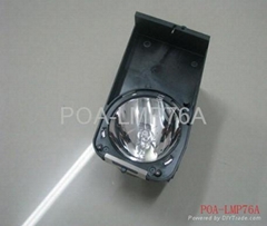 Rear Television Projector Replacement Lamp for Sanyo PLV-55WR1C(H/K)