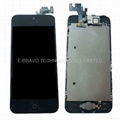 Original LCD+digitizer assembly with Other Parts for iphone 5s  2