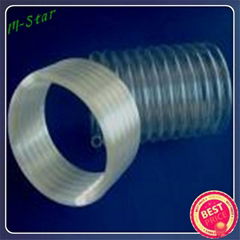 high temperature spiral quartz glass tubing