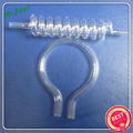 high temperature spiral quartz glass tubing 4