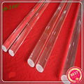 High quality clear quartz glass rod