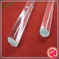 High quality clear quartz glass rod