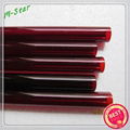 Infrared heating Red Quartz Glass Tube 3