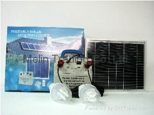 10W Portable Solar Lighting Kits