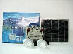 10W Portable Solar Lighting Kits