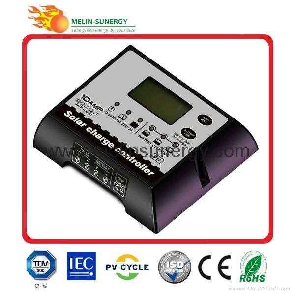 12V/24V 10a solar charge controller high quality water proof