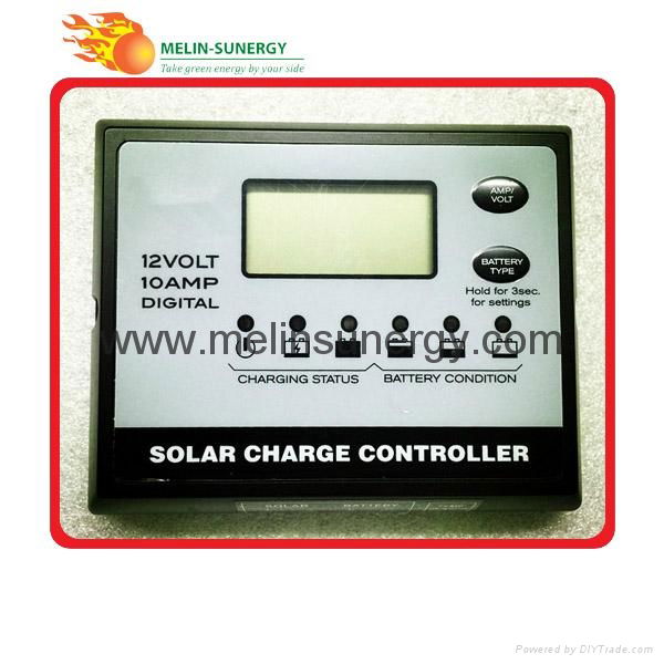 12V/24V 10a solar charge controller high quality water proof 2