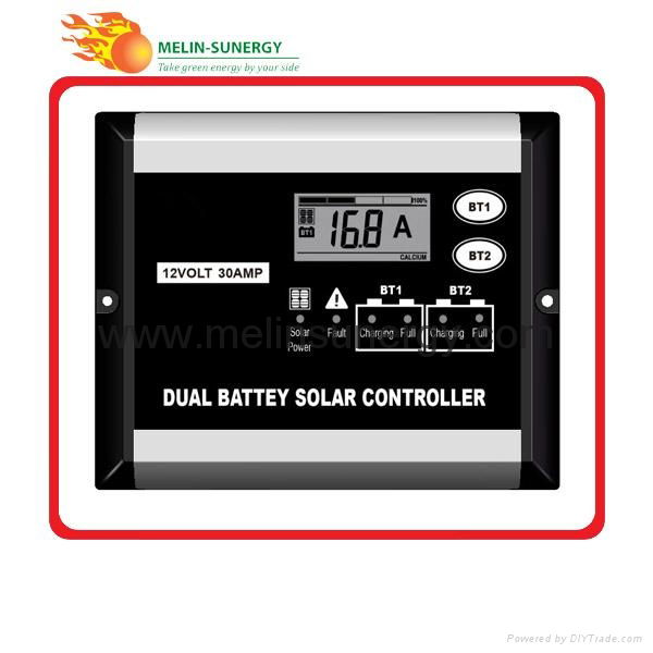 LiFePO4 LTO dual battery 30A micro solar charge chontroller 2