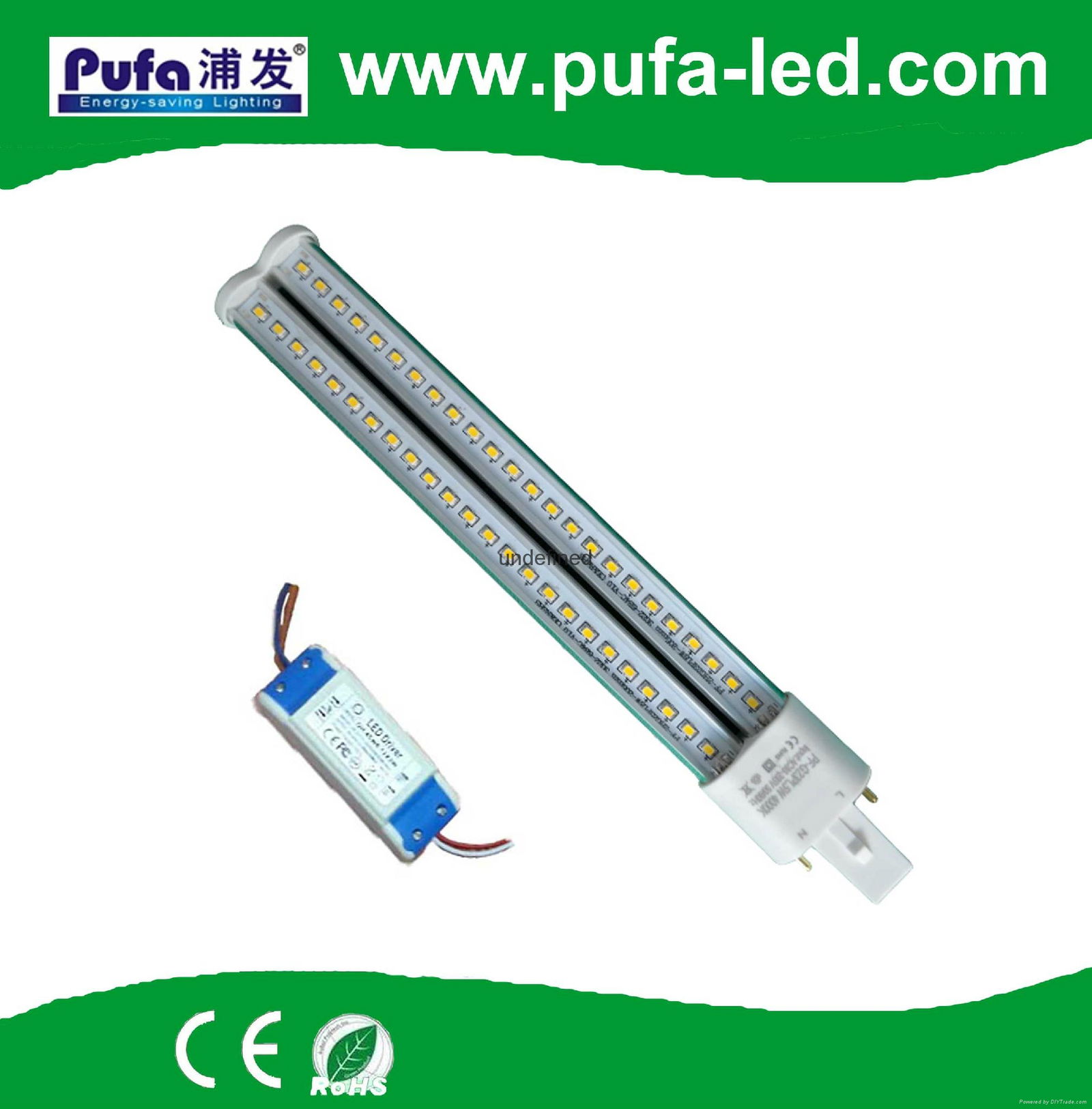 LED PLS Lamp G23 12W External driver