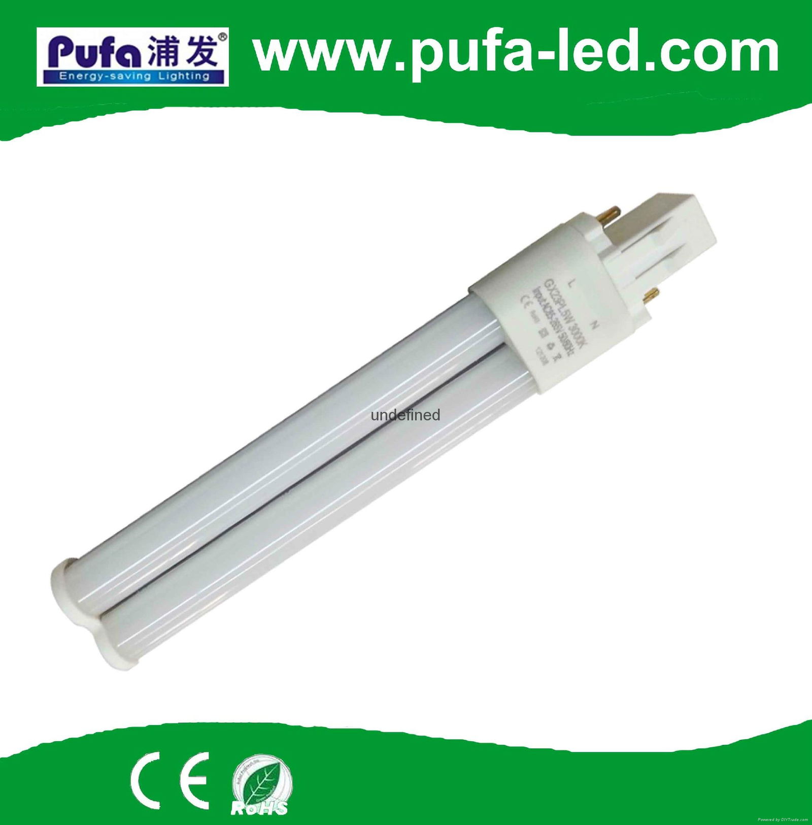 LED PLS Lamp GX23 9W